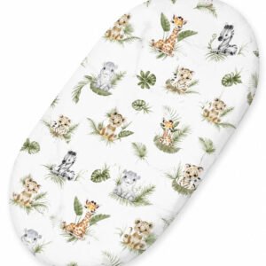 Sheet made of cotton for for prams, moses basket mattress 75x35 cm - Little Safari