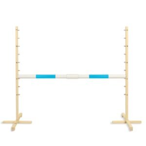 Šuolio kliūtis Hobby Horse, 160 cm, h-120cm, šviesiai mėlyna kartelė