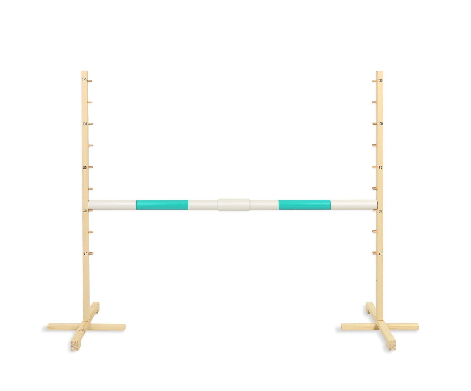 Šuolio kliūtis Hobby Horse, 160 cm, h-120cm, mėtinė kartelė