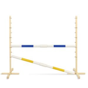 Šuolio kliūtis Hobby Horse, 160 cm, su dviem 50mm kartelėmis - mėlyna