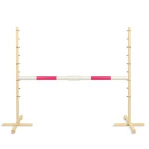 Šuolio kliūtis Hobby Horse, 160 cm, h-120cm, rožinė kartelė