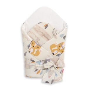 Baby nest 2in1 with stiffening with bow - little Indians