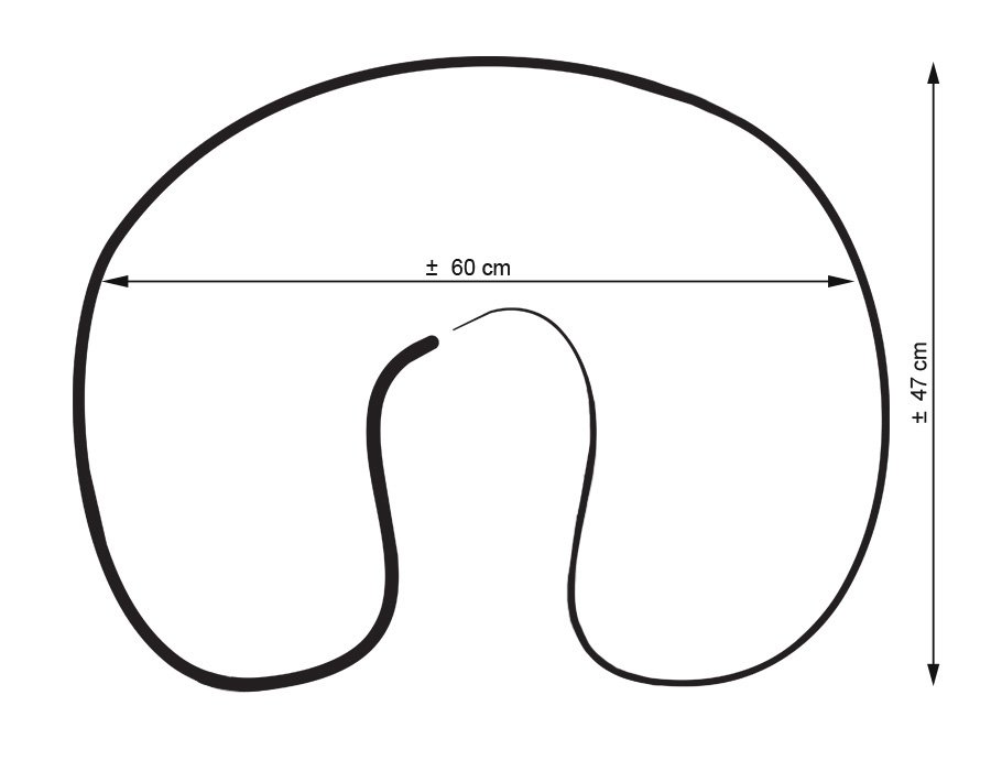 Maitinimo pagalvė „Croissant“, nuimamas užvalkalas, rankoms laisvoms maitinti – Woodland, žalia - Image 2