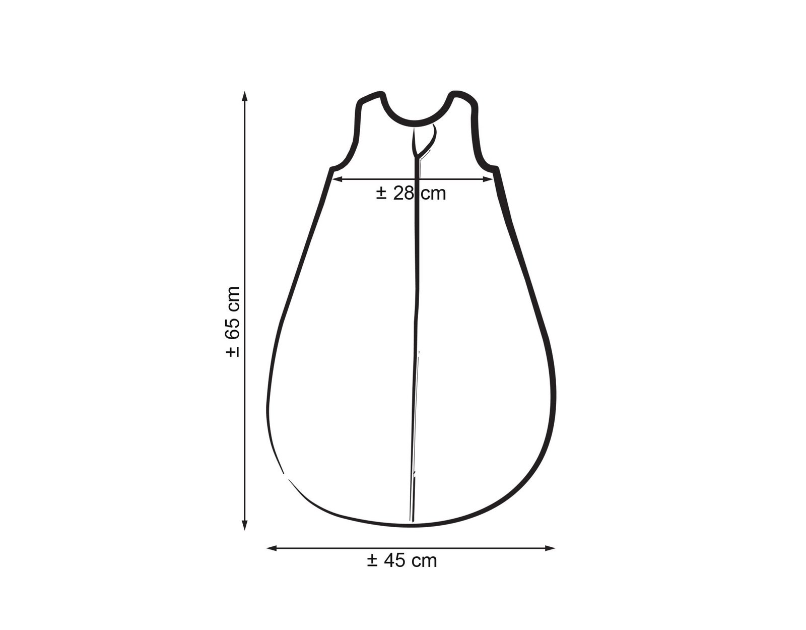 Muslino kūdikio miegmaišis 0-6 mėn. S, vasarinis, TOG 1.0 – medaus geltona - Image 4
