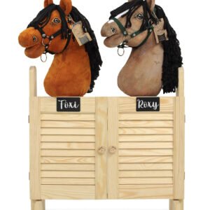 Didelė dviguba Hobby Horse arklidė su durimis