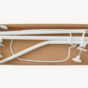 Canopy bar - three-piece, originally packaged in a cardboard pad and foil