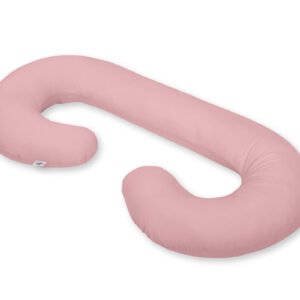 Maternity Support Pillow C, removable pillowcase - pastel pink