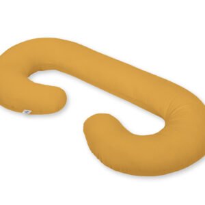 Maternity Support Pillow C, removable pillowcase - honey yellow