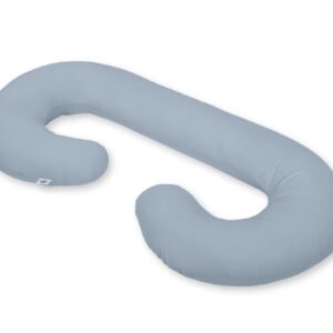 Cotton  pillowcase for pregnancy Pillow C - pastel blue