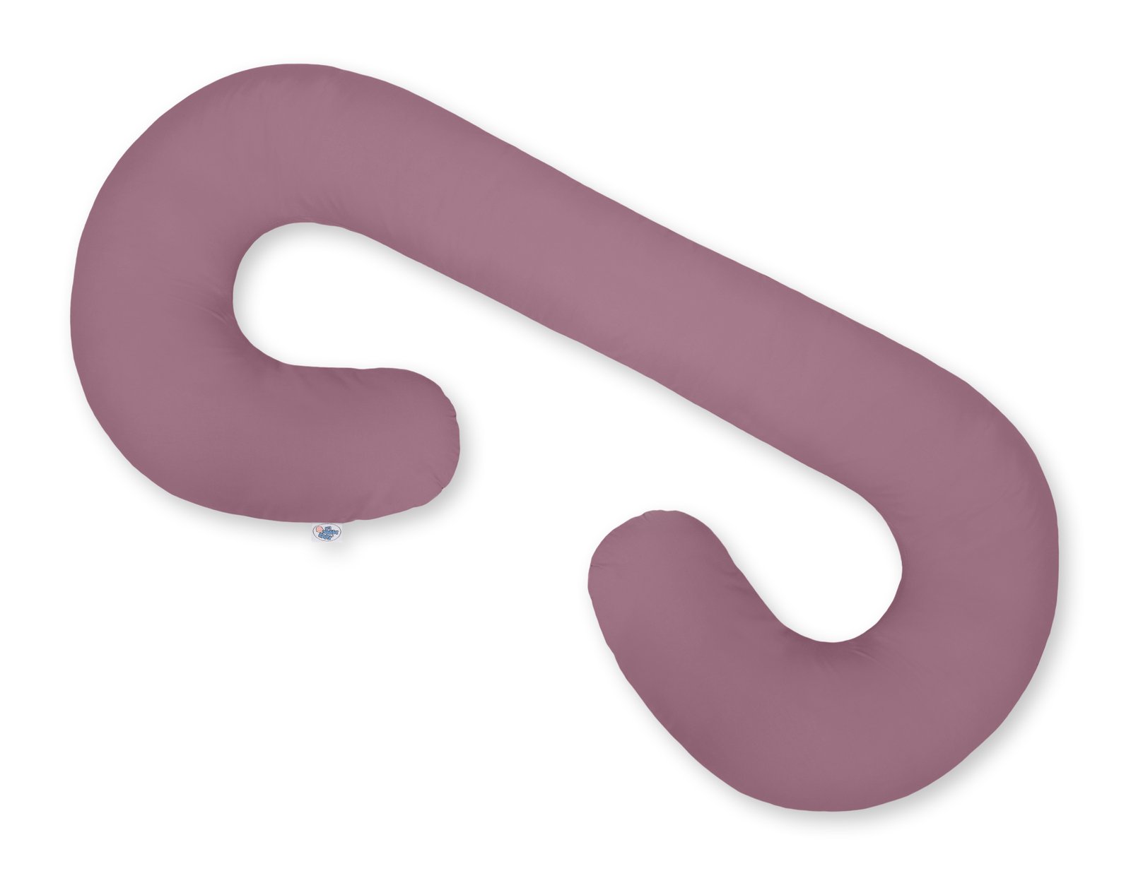 Medvilninis užvalkalas nėštumo pagalvei C – pastelinė violetinė - Image 4