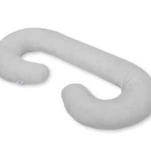 Cotton pillowcase for pregnancy Pillow C - gray