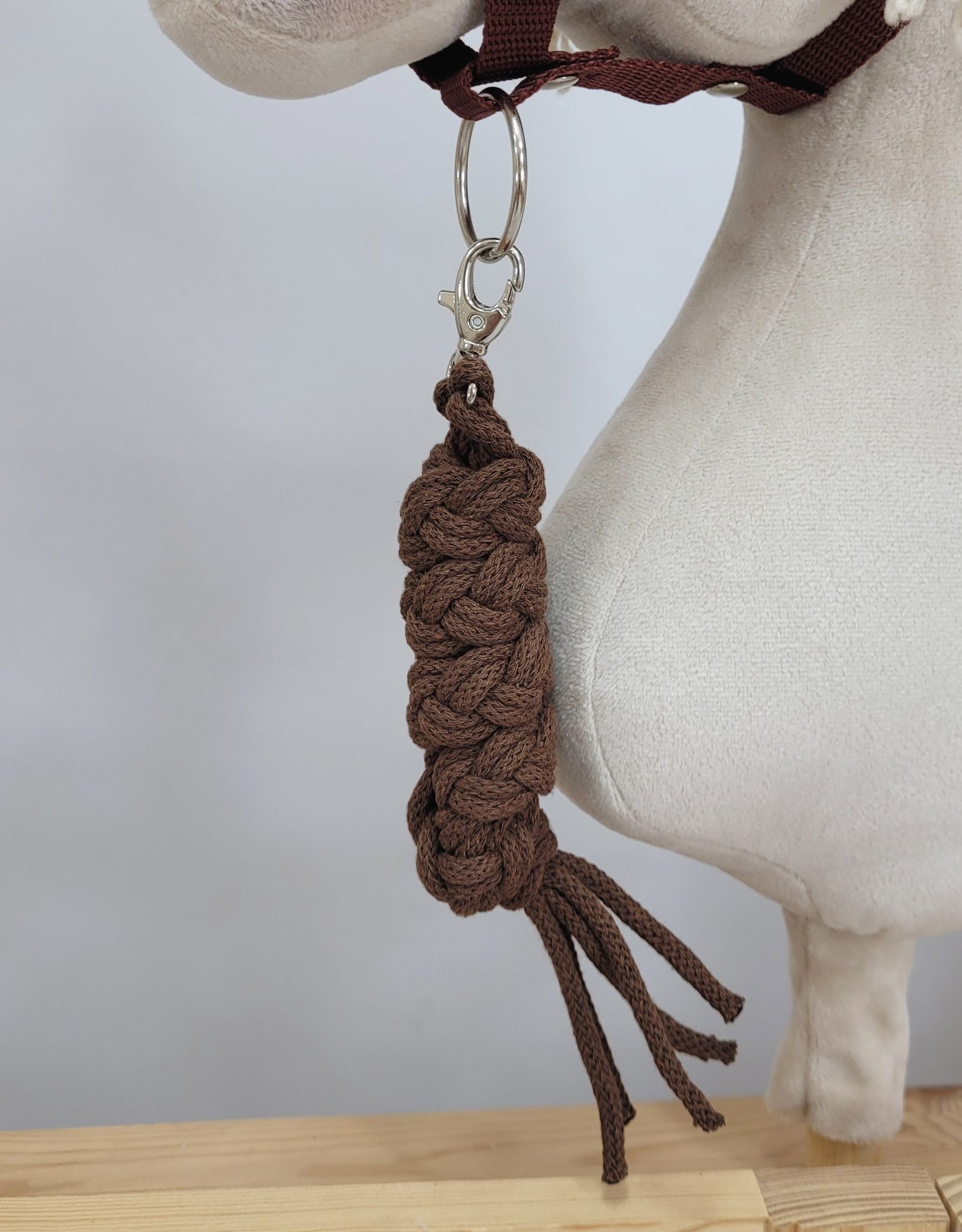 Rinkinys Hobby Horse: apynasris A3 + pavadėlis iš virvės - ruda - Image 7