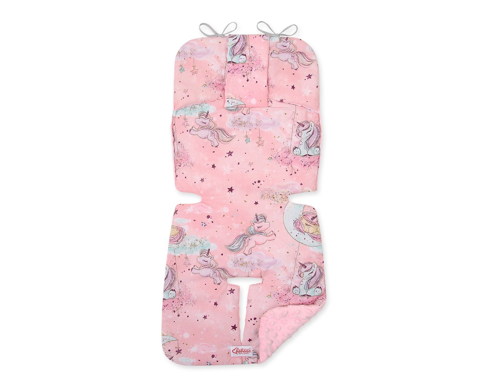 Double-sided cart insert BOBONO - unicorn pink