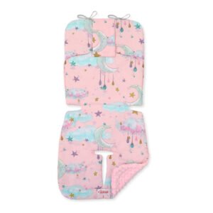 Double-sided cart insert BOBONO - moons pink
