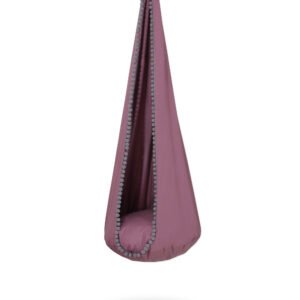 Hanging swing hammock cocoon - pastel violet